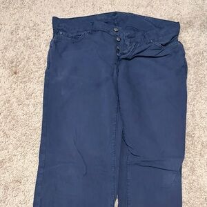 7 For All Mankind Navy Blue Men's Pants